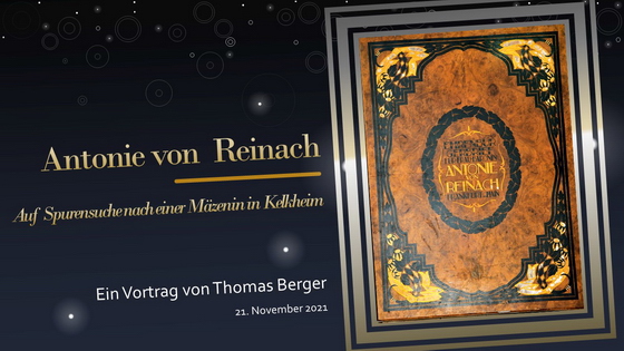 211121 Vortrag Thomas Berger über Antonie von Reinach