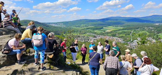 Wanderung zum Staufen Muttertag Gagern 12.05.2024 7