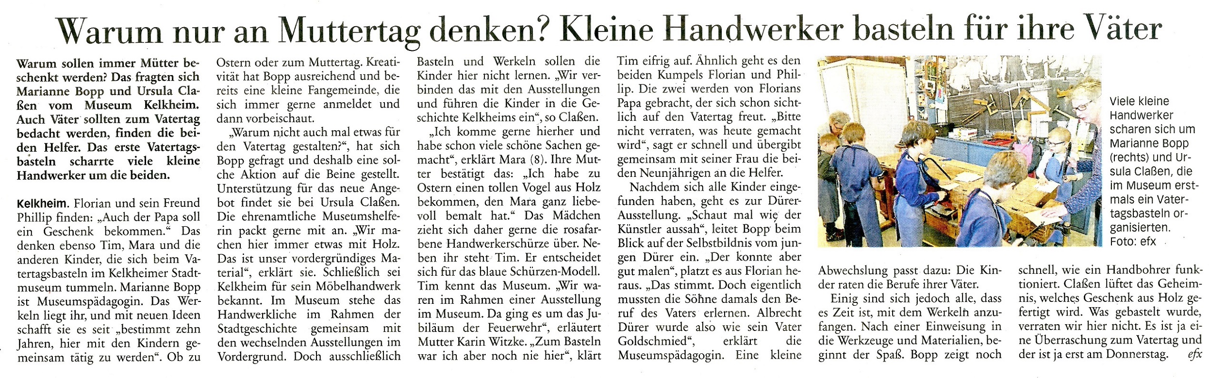 2019.05.28 HK Basteln für den Vatertag im Museum