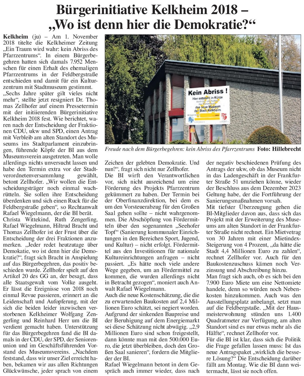 2024.07.04 KeZ BI stellt mögliches Votum für Verbleib des Museums am Standort in Frage
