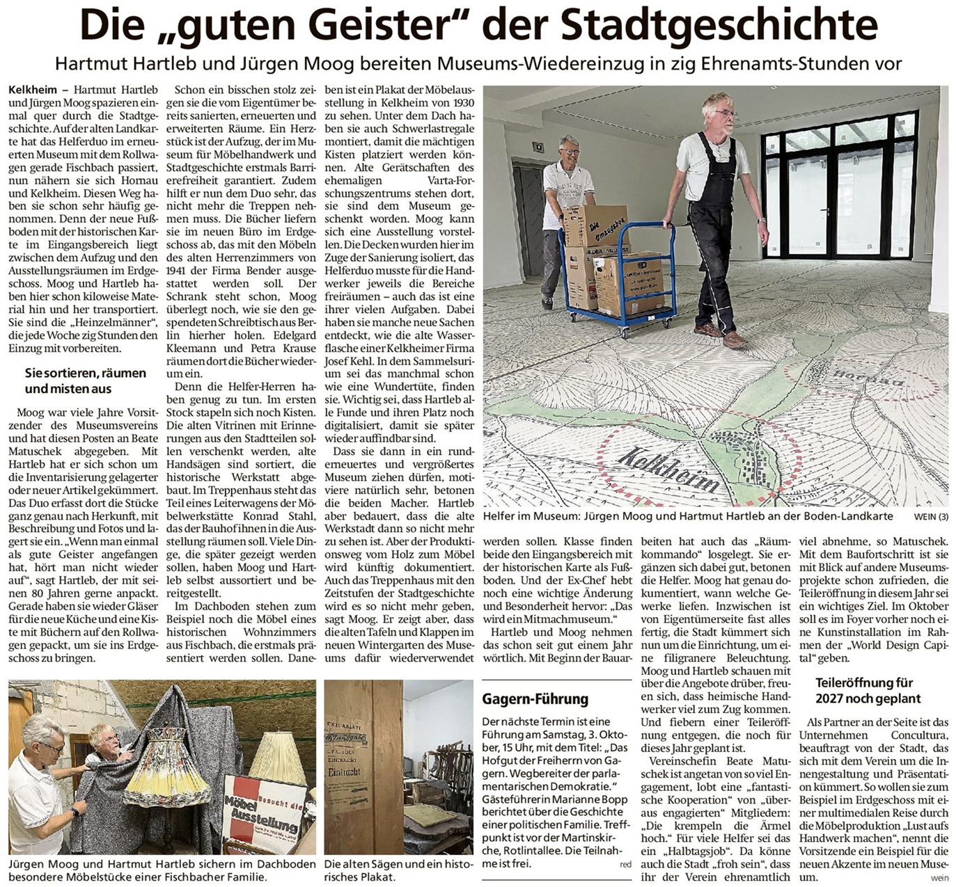 2026.09.14 HK Hartmut Hartleb und Jürgen Moog bereiten den Wiedereinzug des Museums vor